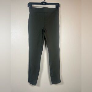 Spanx Pull On Olive Green Pants Size Small